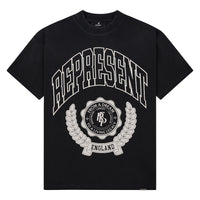 Legacy Crest Tee | Stained Black