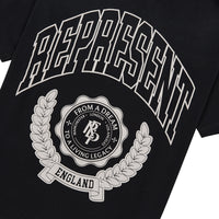 Legacy Crest Tee | Stained Black