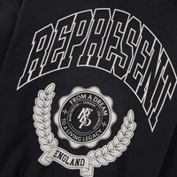 Legacy Crest Hoodie | Stained Black