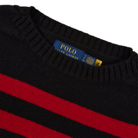 Striped Wool Sweater | Black Combo