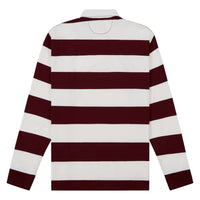 Iconic Rugby Shirt | Classic Wine/Trophy Cream