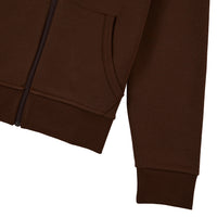 Double-Knit Zip Up Hoodie | Branch Brown