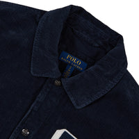 Corduroy Letter Jacket | Aviator Navy