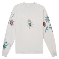 Tattoo L/S Tee | White