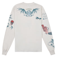 Tattoo L/S Tee | White