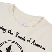 Youth of America Tee | White/Black