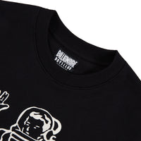 Astronaut Crew Sweatshirt | Black