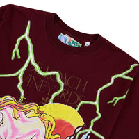 European Thunder Tee | Burgundy