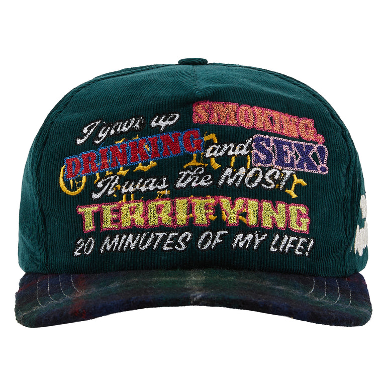 Boring Vintage Hat Green Corduroy – Capsule NYC