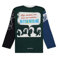 Disco Reversible L/S Tee | White