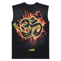 Inner Peace Skeleton Sleeveless Tee | Black