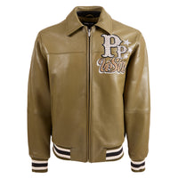 Stars and Striped Jacket | Olive/Black/Silver Metallic