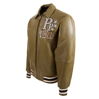 Stars and Striped Jacket | Olive/Black/Silver Metallic