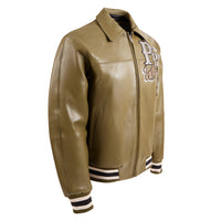 Stars and Striped Jacket | Olive/Black/Silver Metallic