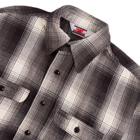 Check Flannel Shirt | Black