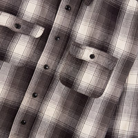Check Flannel Shirt | Black
