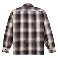 Check Flannel Shirt | Black