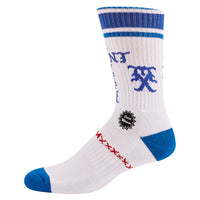 Sinner Sock | White/Blue