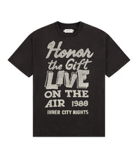 Live On The Air Tee | Black