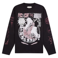 Night Skate L/S Tee | Black