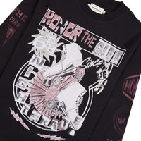 Night Skate L/S Tee | Black