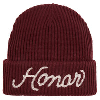 Honor Heavy Beanie | Berry