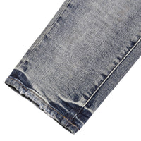 Worn Light Reflective Denim