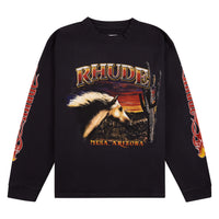 Mesa Stallion L/S Tee | Vintage Black