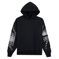 Cracked Puzzle Hoodie | Black