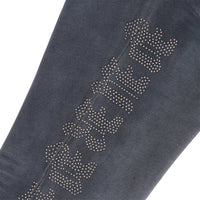 Studded Slab Sweatpant | Washed Black