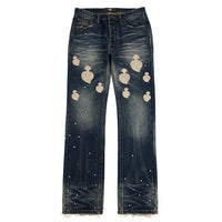 Chainstitch Denim | Dark Blue Sunblast