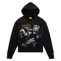 Doodle Hoodie | Vintage Black