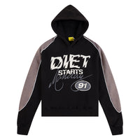 Panel Hoodie | Vintage Black/Grey