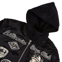 Space Suit Bomber Jacket | Black