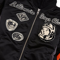 Space Suit Bomber Jacket | Black