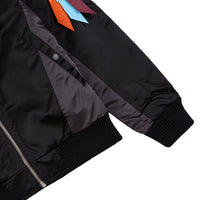Space Suit Bomber Jacket | Black