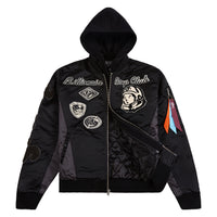 Space Suit Bomber Jacket | Black
