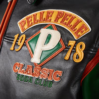 American Soda Club Jacket | Black/Jet Green/Orange