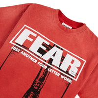 Fear Laughter Tee | Red