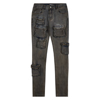 Wave Cargo Denim