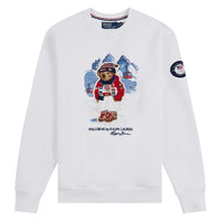 Team USA Bear Sweatshirt | White