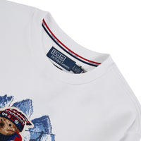 Team USA Bear Sweatshirt | White