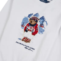 Team USA Bear Sweatshirt | White