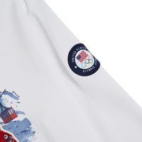 Team USA Bear Sweatshirt | White