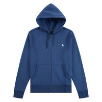 Double-Knit Full Zip Hoodie | Night Navy