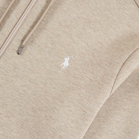 Double-Knit Full Zip Hoodie | Tuscan Beige Heather