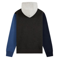Color Block Hoodie | Dark Charcoal/Heather/Multi