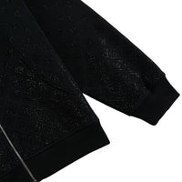 Crystal Monogram Hoodie