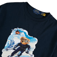Ski Bear Tee | Blue