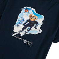 Ski Bear Tee | Blue